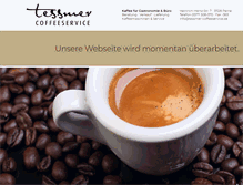 Tablet Screenshot of kaffeeservice-tessmer.de